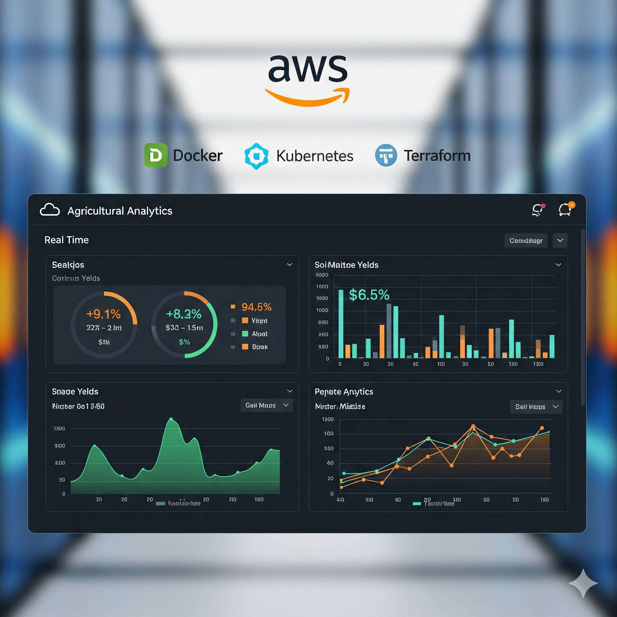 Agriculture Dashboard Application